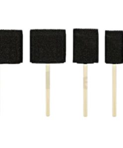 Artist Foam Set Black Flat Tools of 5 Pcs
