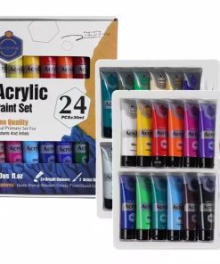 Keep Smiling Acrylic 30ml Tubes 24 Colors