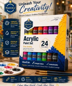 Keep Smiling Acrylic 30ml Tubes 24 Colors