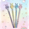 Sikka Pencil Rabbit Design - Bullet Pencil - Best For Gifts - Kids Learning Toys - Pack of 4