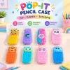 Pop-It Pencil Pouch – Cute & Colorful Zipper Pencil Case for Kids