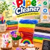 12-Inch Pipe Cleaners (100 Pcs) – Multicolor Chenille Stems for DIY & Art Crafts